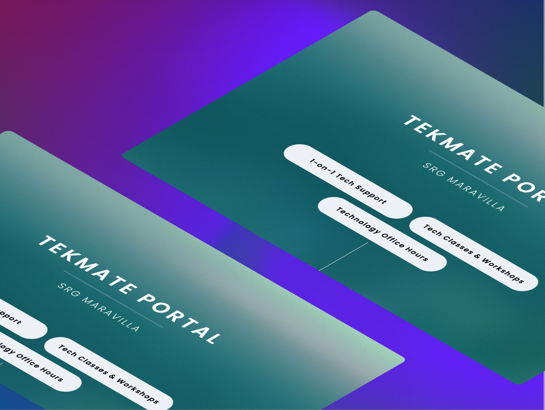 Preview of TekMate Portal